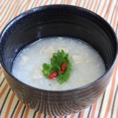 蔵王ゆばの鶏雑炊 (2)