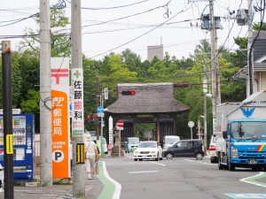 薬師堂から店舗までの道のり