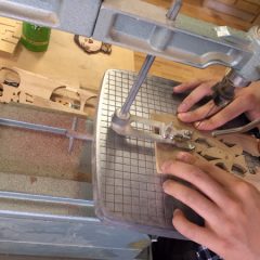 一寿園_①糸鋸作業
