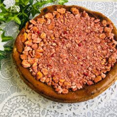 もぐらの家_ストロベリーチーズケーキ全体